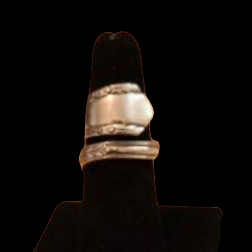 Hand Forged by Me Beautiful Vintage Boho Spoon Ring Size 6